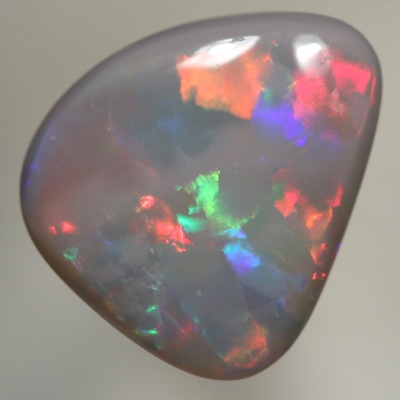 SOLID SEMI BLACK OPAL Bright reds contrasted by green and blue